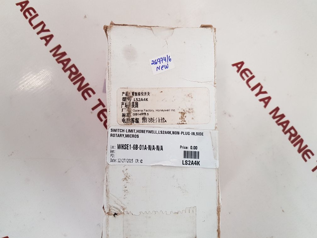 Honeywell Ls2A4K Micro Limit Switch