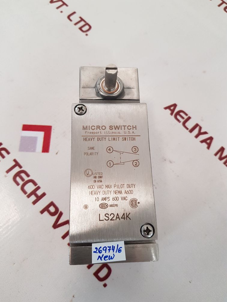 Honeywell Ls2A4K Micro Limit Switch
