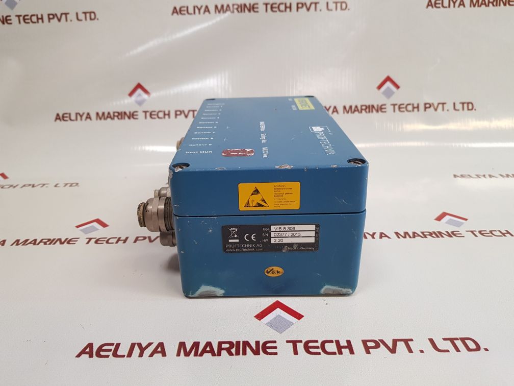 Pruftechnik Vibronet Mux Vib 8.306 Multiplexer Switches Measurement Sensor