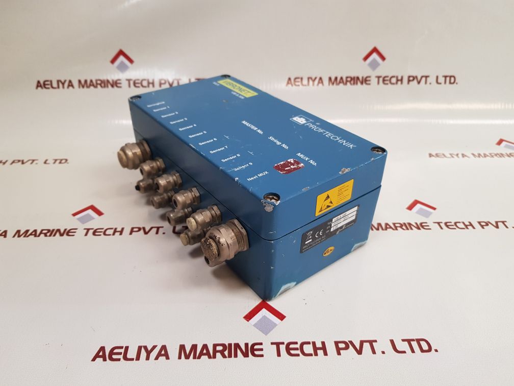 Pruftechnik Vibronet Mux Vib 8.306 Multiplexer Switches Measurement Sensor
