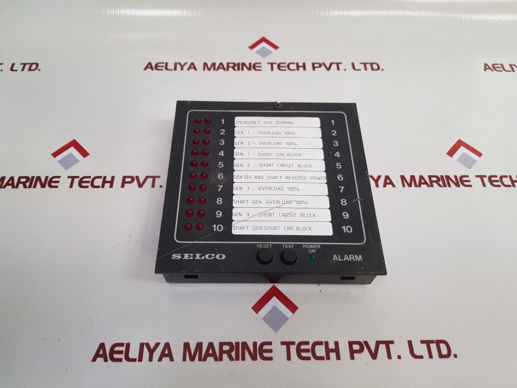 Selco M1000-24-00B Alarm Annunciator 24 Volt 314096
