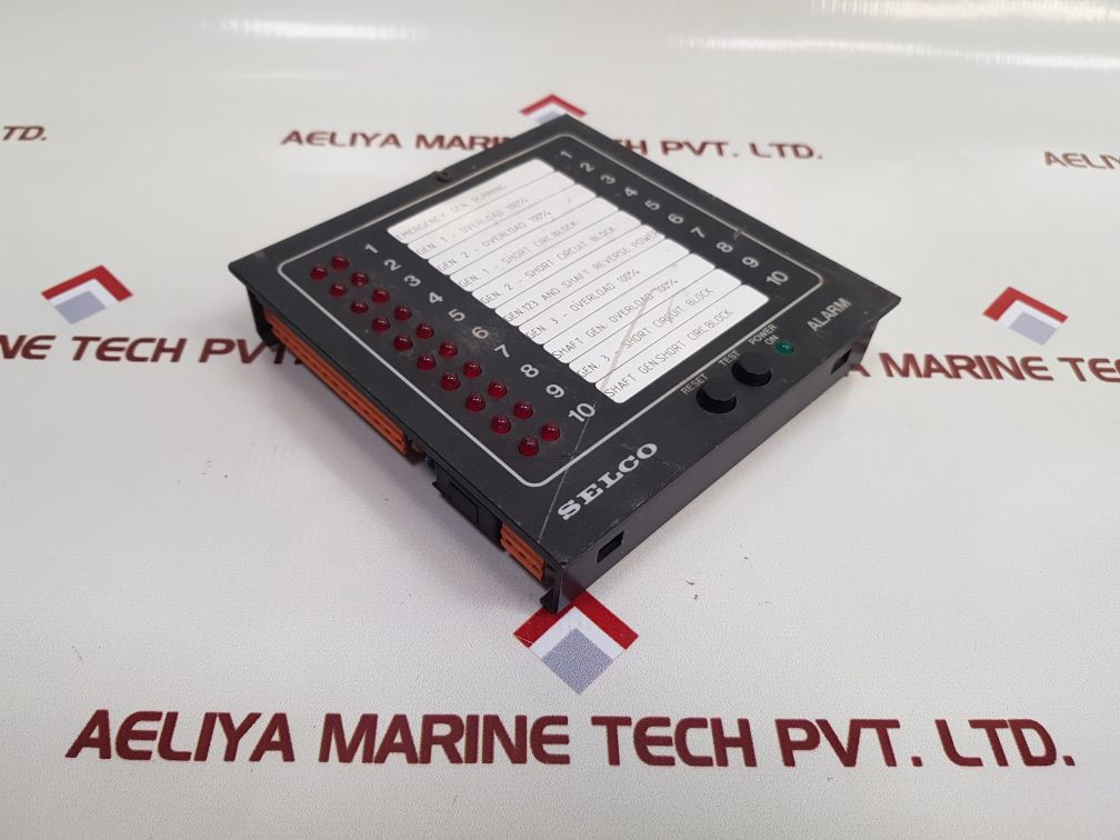 Selco M1000-24-00B Alarm Annunciator 24 Volt 314096
