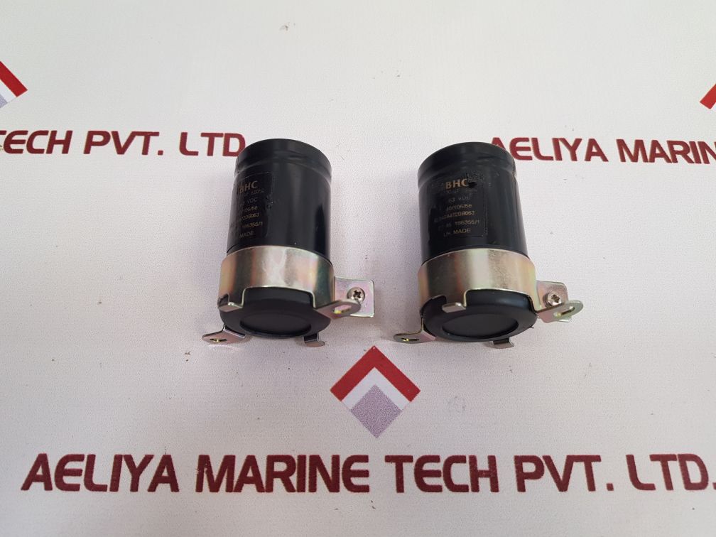 Set Of 2X Bhc Als40A472Db063 Capacitor
