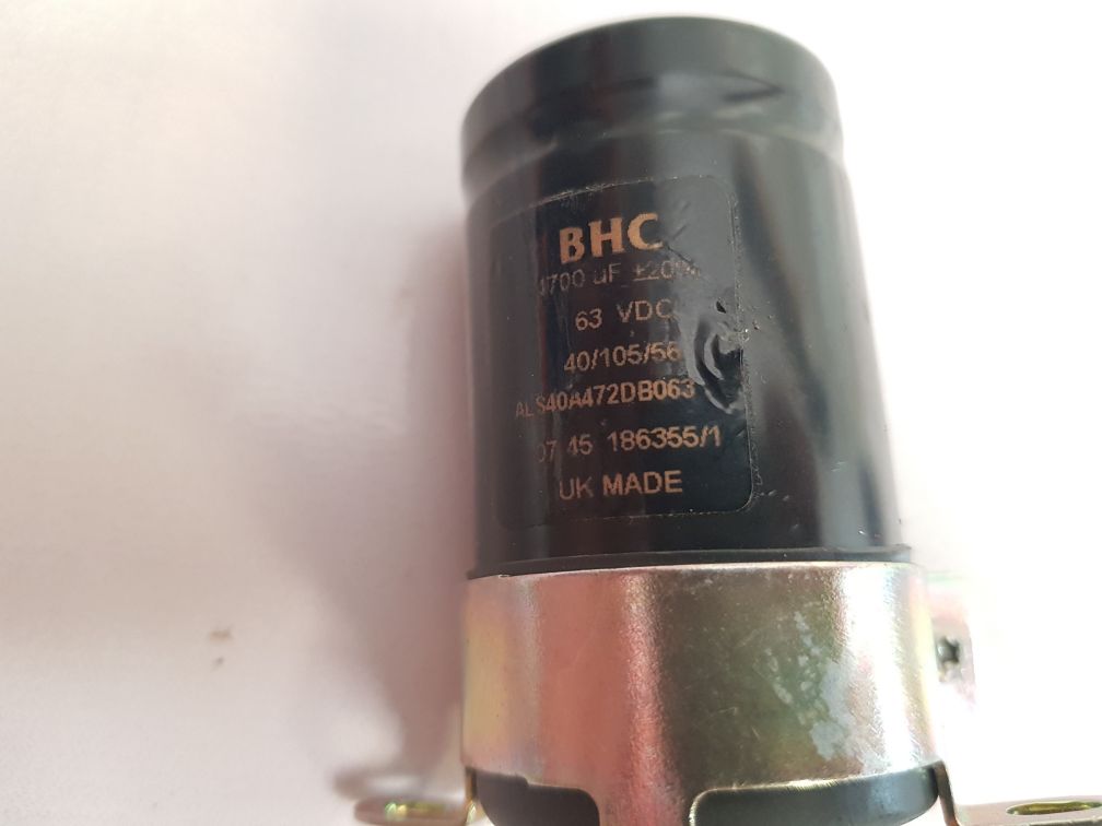Set Of 2X Bhc Als40A472Db063 Capacitor