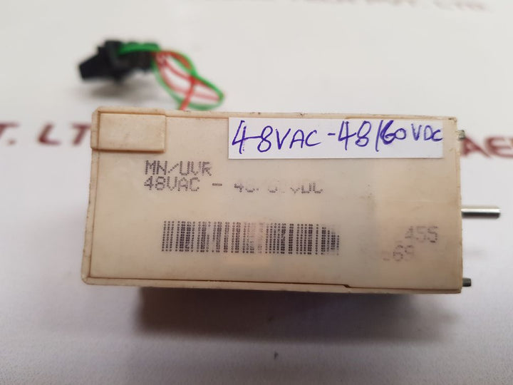 Square D Mn/Uvr 48Vac-48/60Vdc Under Voltage Release Powerpact