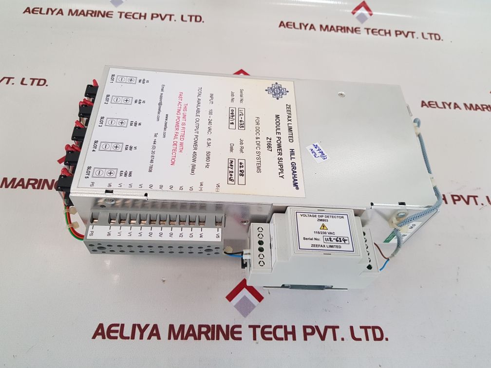 Zeefax z1667 module power supply