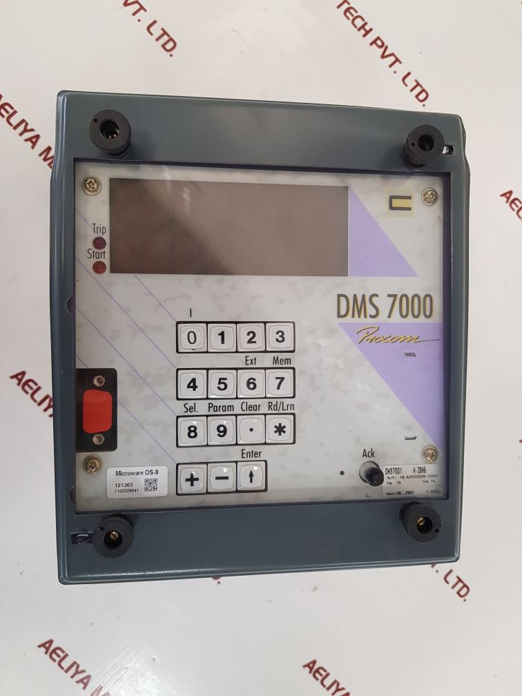 Cee italiana/procom dms7000 differential protection relay dms7001