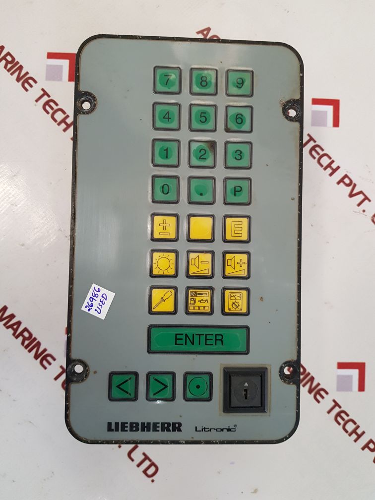 Liebherr litronic 10020141 keyboard lcd-monitor