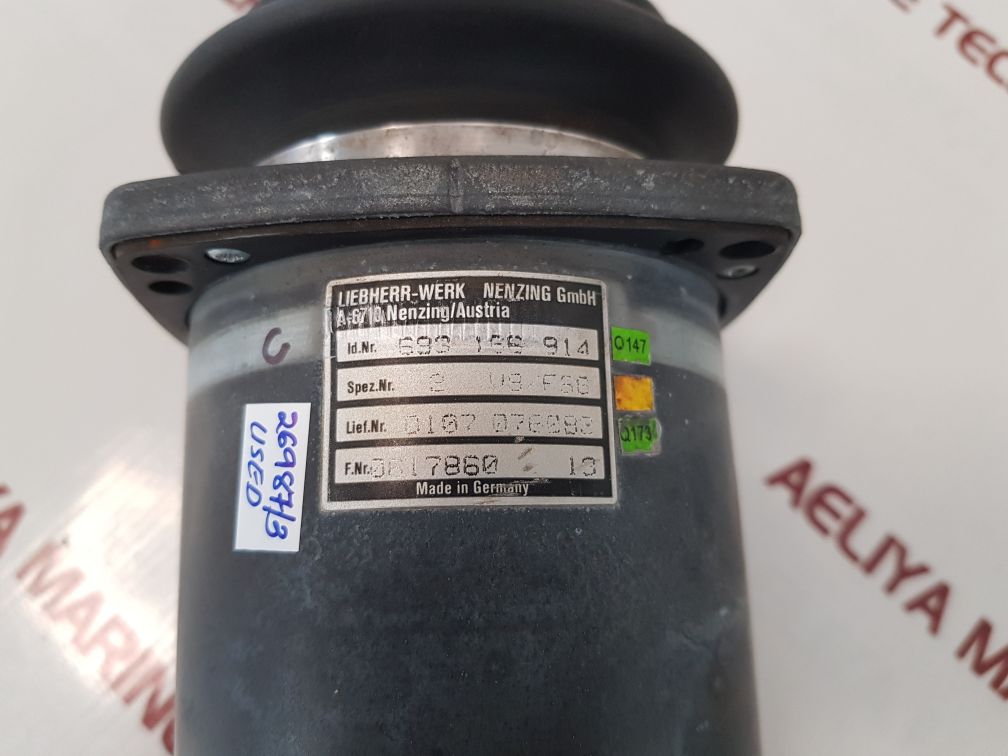 Liebherr-werk 693166914 joystick 2 v8/fsg