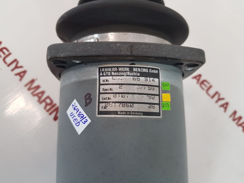 Liebherr-werk 693166914 joystick 2 v8/fsg