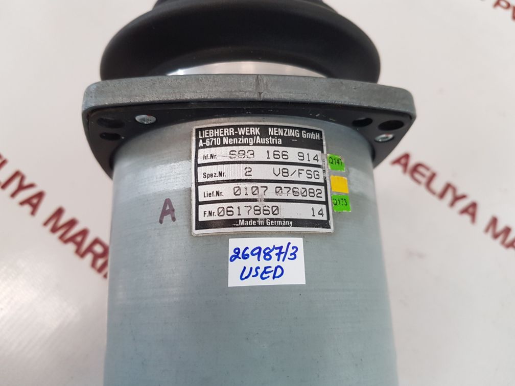 Liebherr-werk 693166914 joystick 2 v8/fsg
