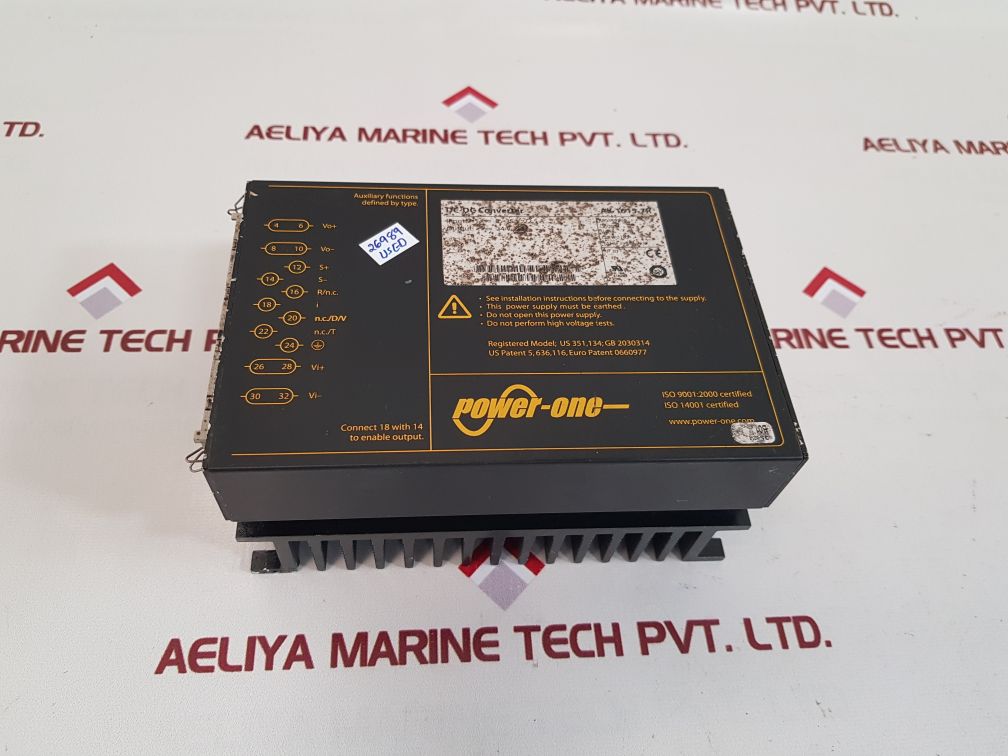 Power-one ak-1615-7r dc-dc converter used