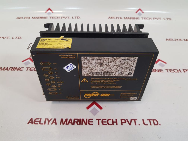 Power-one ak-1615-7r dc-dc converter used