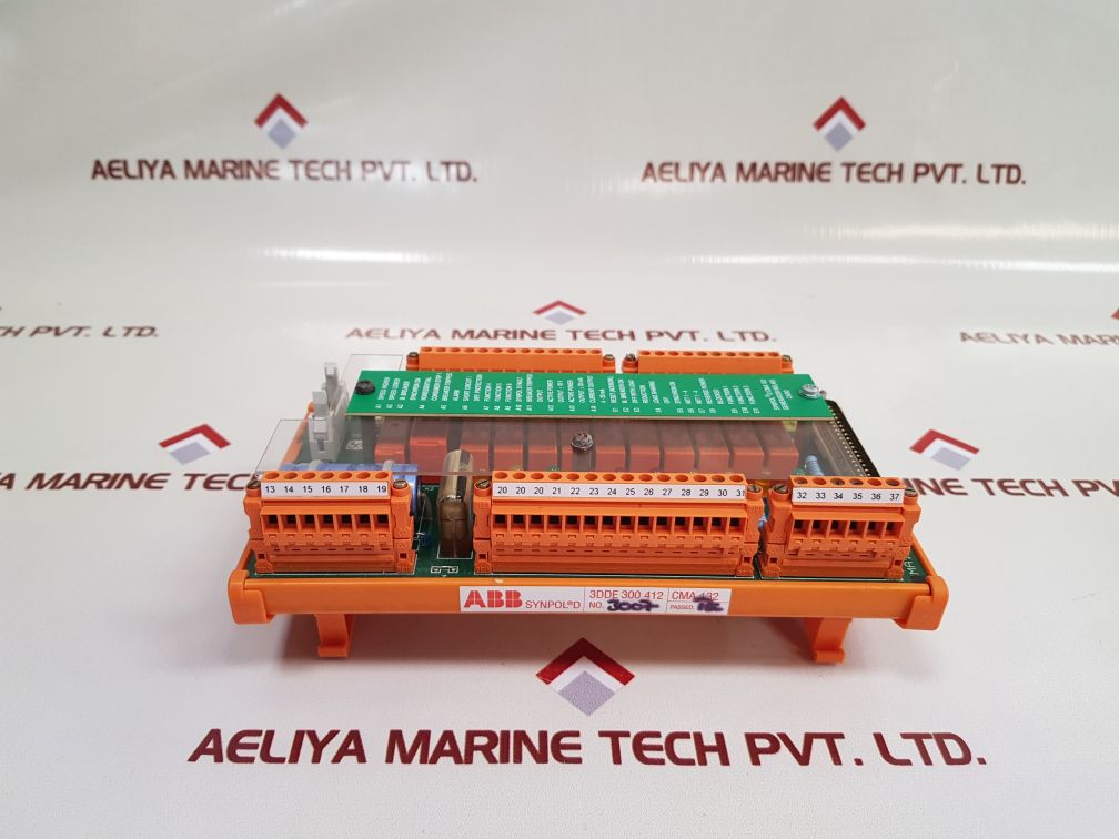 Abb synpol d cma 132 generator relay card 3dde 300 412 New 