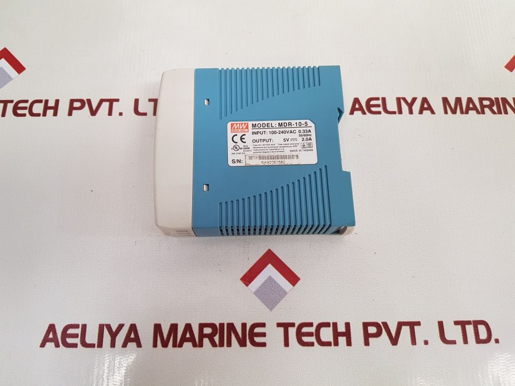 Mean well mdr-10-5 din rail power supply