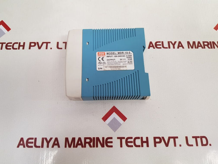 Mean well mdr-10-5 din rail power supply