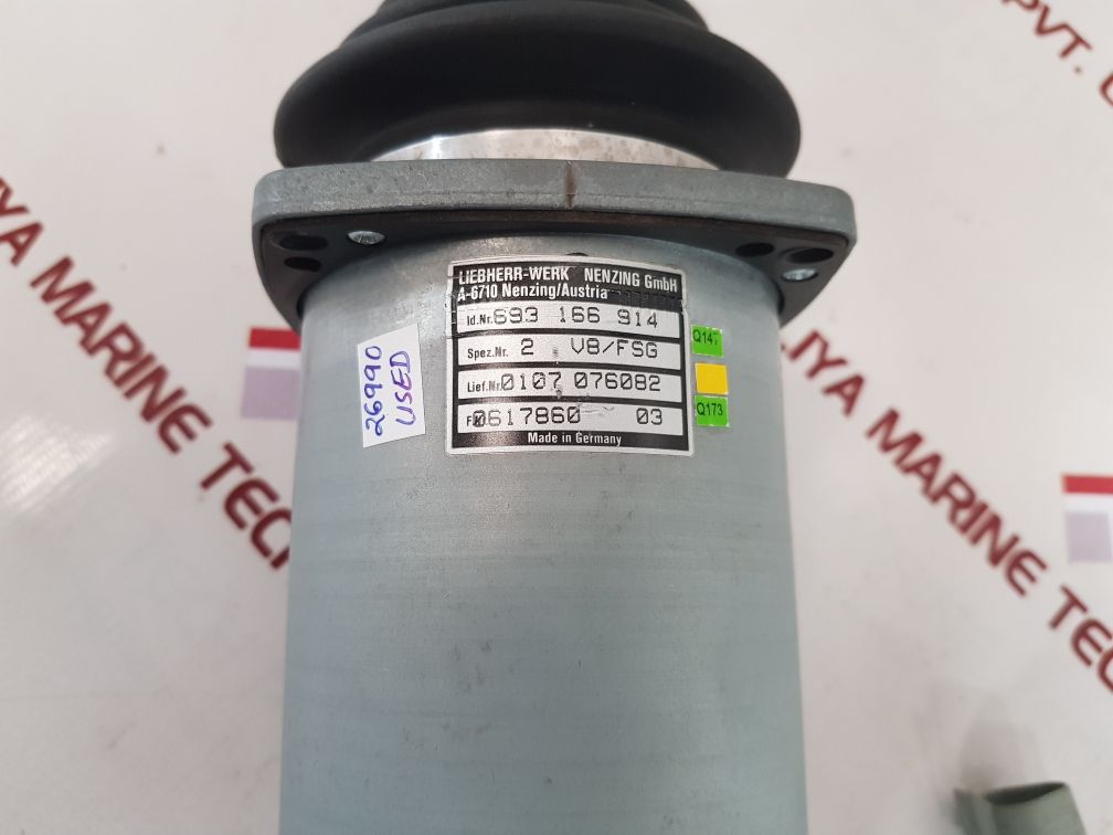 Liebherr-werk 693166 914 joystick 2 v8/fsg used