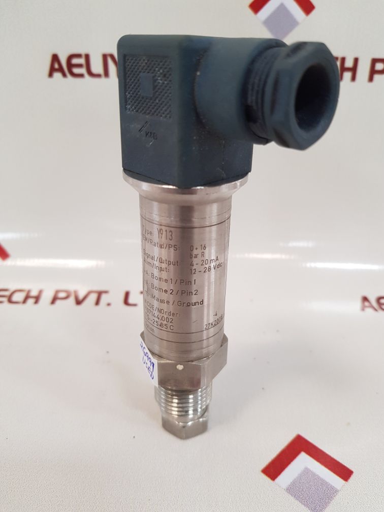 Baumer y913 pressure transmitter