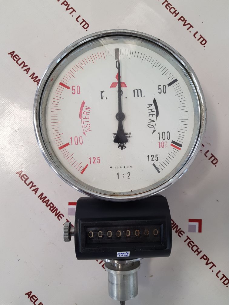 Mitsubishi/Tsujido seisaku 138119 rpm meter 