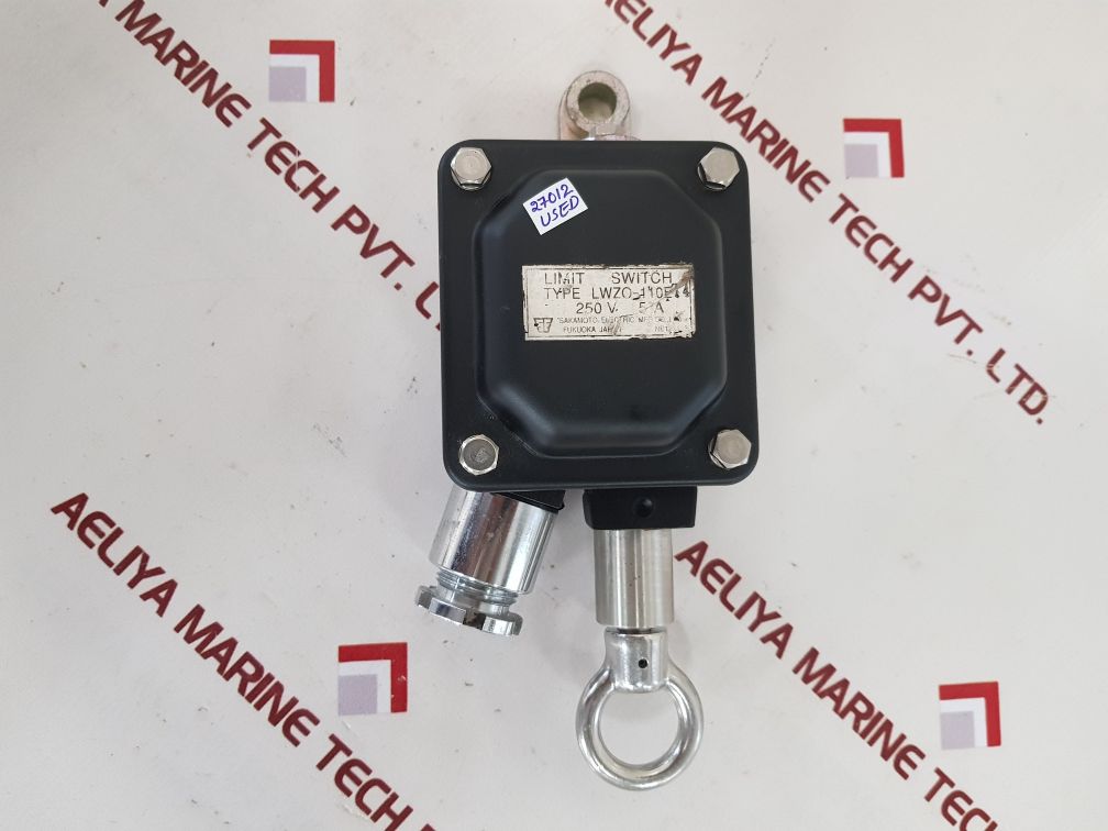 Sakamoto lwzo-110e t4 limit switch 250v 5a used
