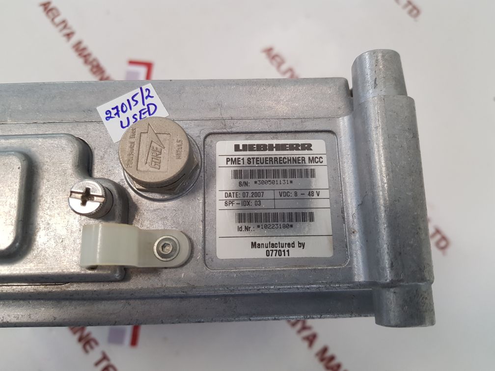 Liebherr pme1 control computer mcc 10223180
