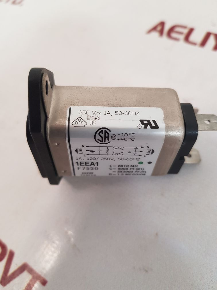 Corcom 1eea1 power entry module
