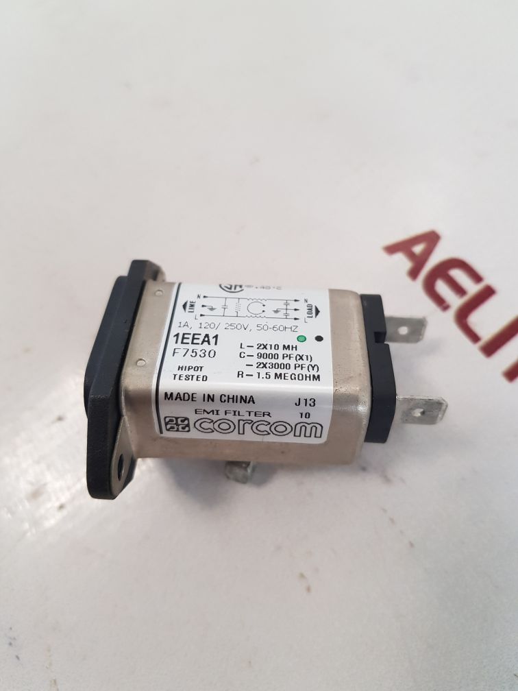 Corcom 1eea1 power entry module
