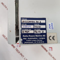 Rolls-royce caa35200801 panel 
