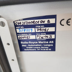 Rolls-royce caa35200801 panel 
