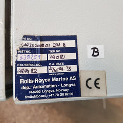 Rolls-royce caa35200801 panel 
