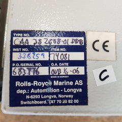 Rolls-royce caa35200801 panel 
