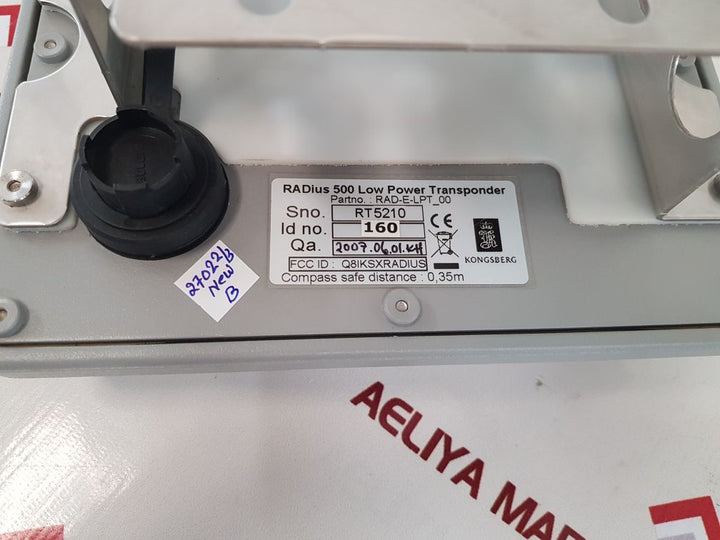 Kongsberg radius 500 low power transponder
