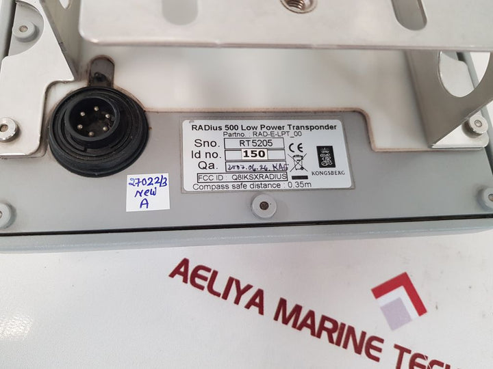Kongsberg radius 500 low power transponder
