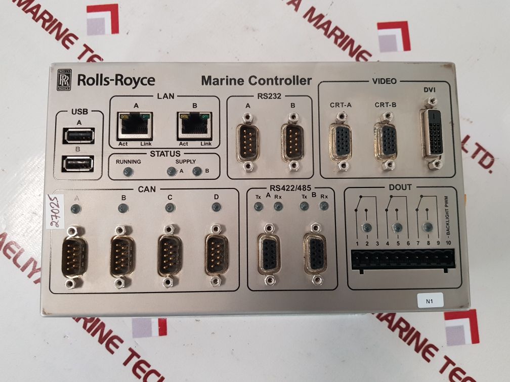 Rolls-royce h1103.0101 marine controller
