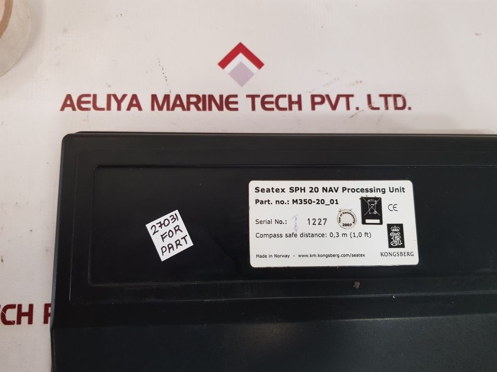 Kongsberg m350-20_01 seatex sph 20 nav processing unit
