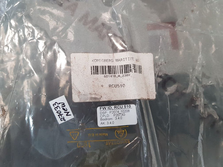 Kongsberg rcu510 remote controller unit 601418 rev. h
