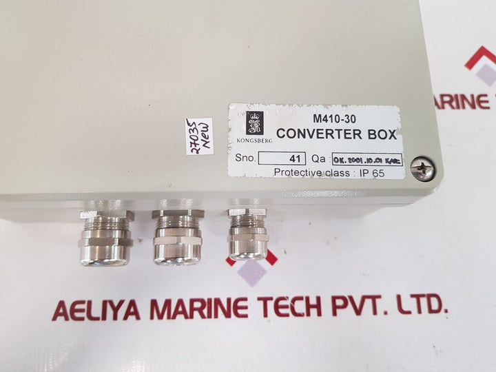 Kongsberg m410-30 converter box
