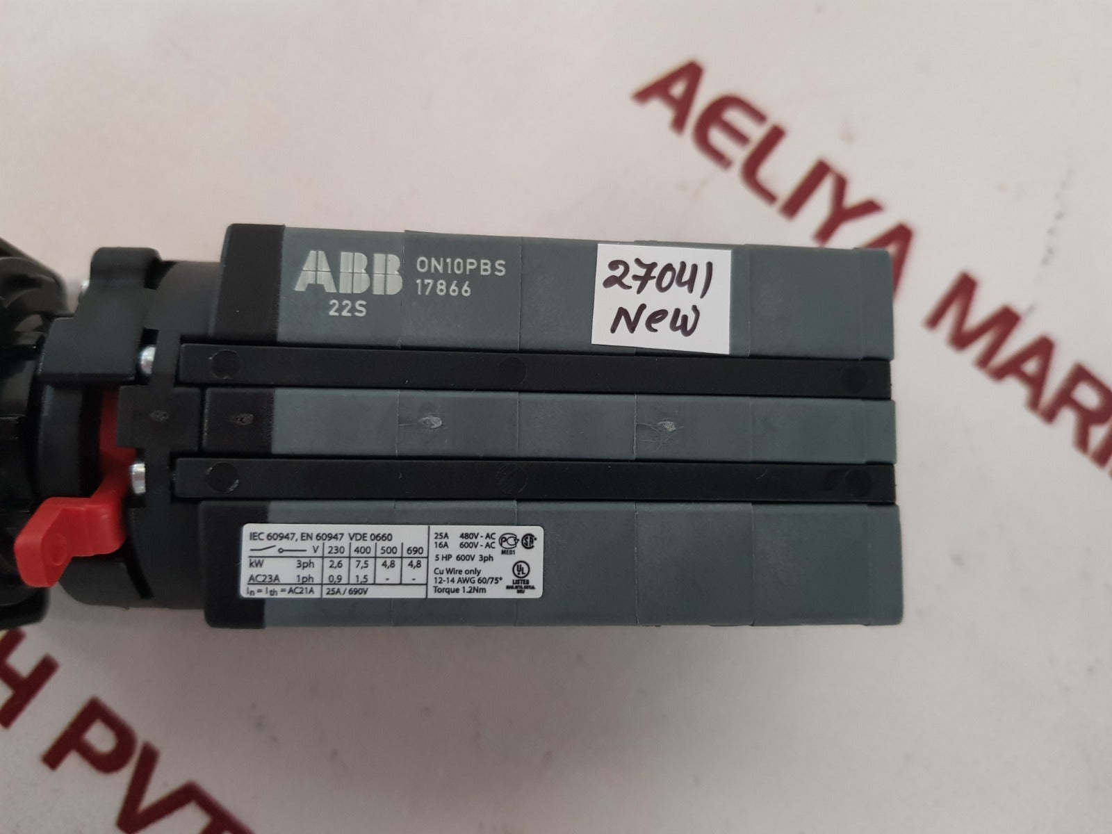 Abb on10pbs cam switch 
