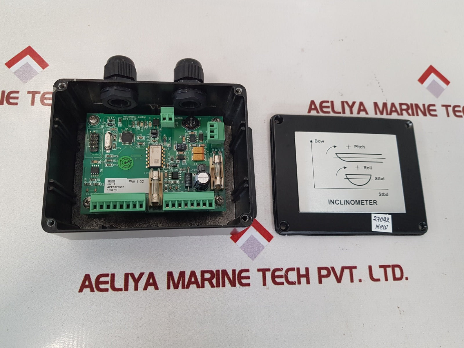 Navis in control vrs inclinometer 
