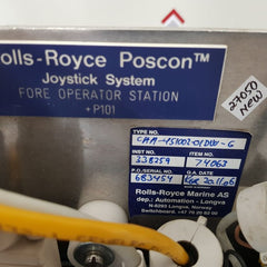 Rolls-royce caa-415002-01dw-6 joystick system
