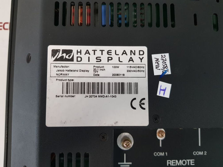 Rolls-royce jh 20t04 mmd-a1-1043 hatteland display
