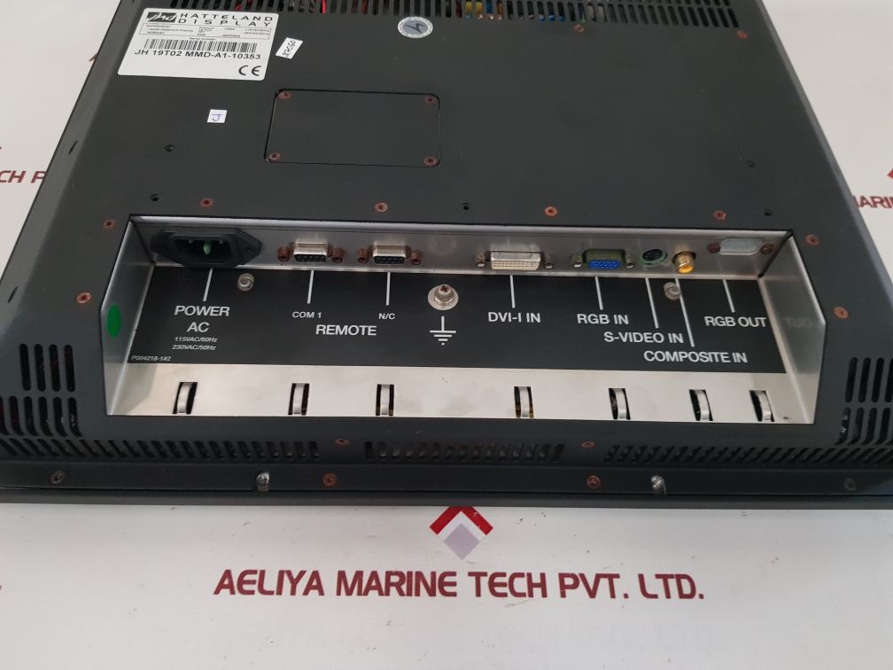 Jhd jh 19t02 mmd-a1-10353 hatteland display
