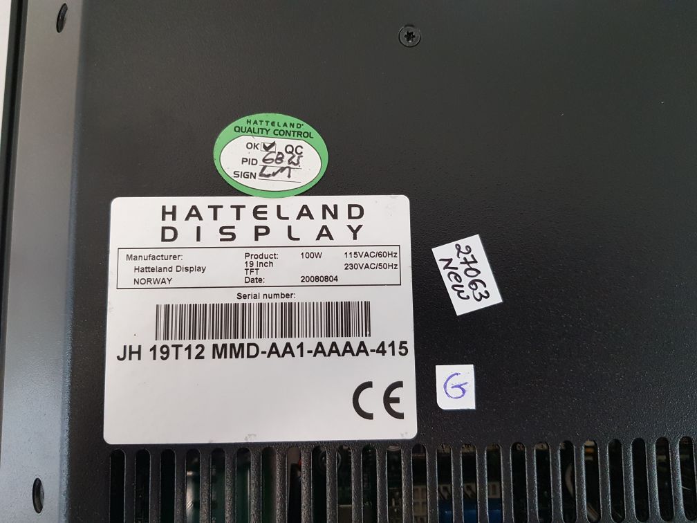 Hatteland display jh 19t12 mmd-aa1-aaaa-415
