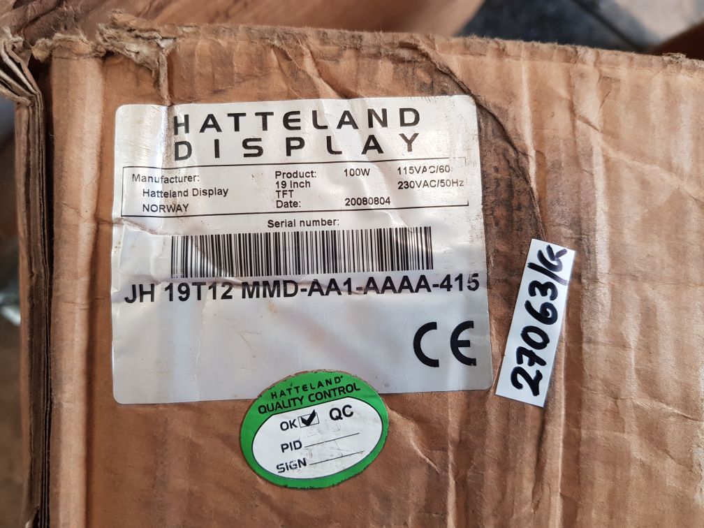Hatteland display jh 19t12 mmd-aa1-aaaa-415
