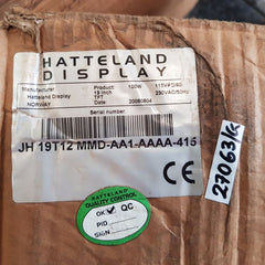 Hatteland display jh 19t12 mmd-aa1-aaaa-415
