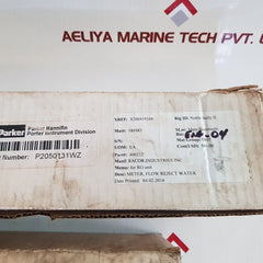 Parker p205020131wz flow reject water meter New 