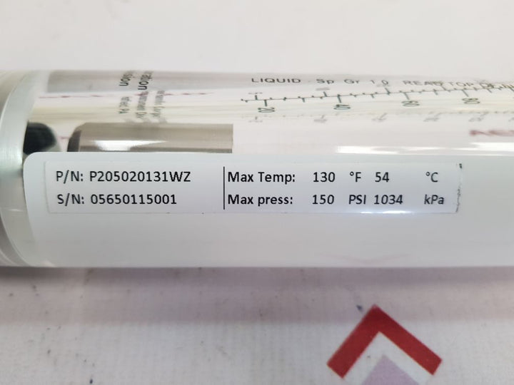 Parker p205020131wz flow reject water meter New 