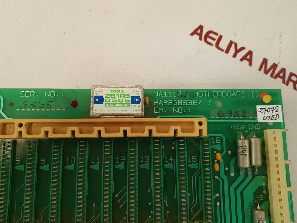 Nor Control Na1117.1 Motherboard Ii Ha220853B
