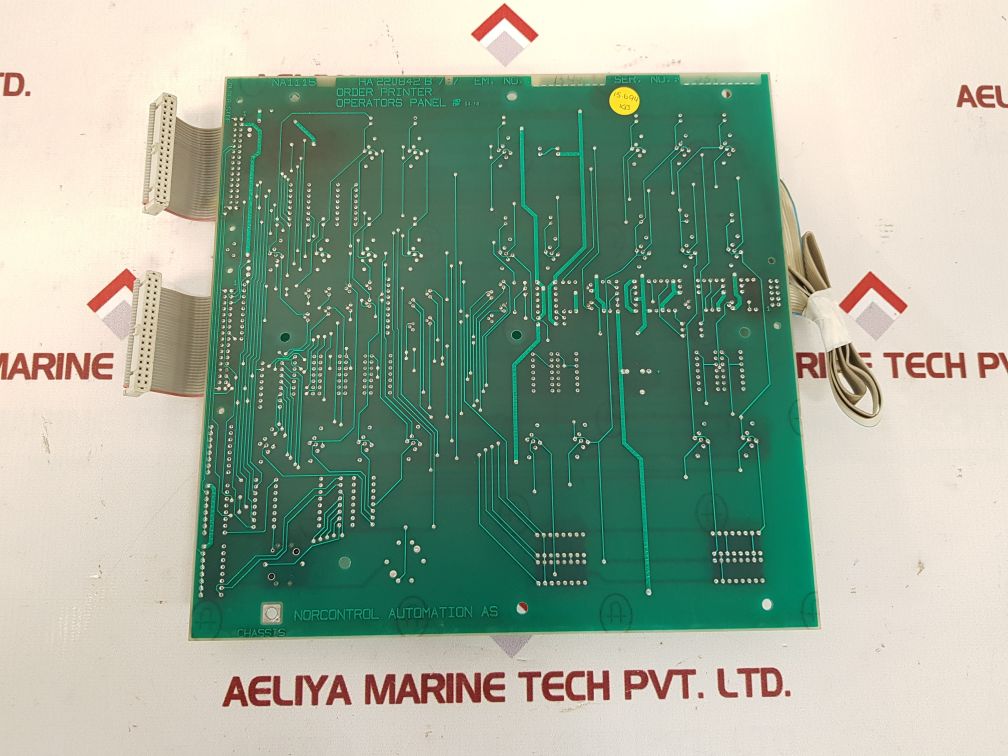 Nor Control Na1115 Order Printer Operators Panel Ha220842B/B/
