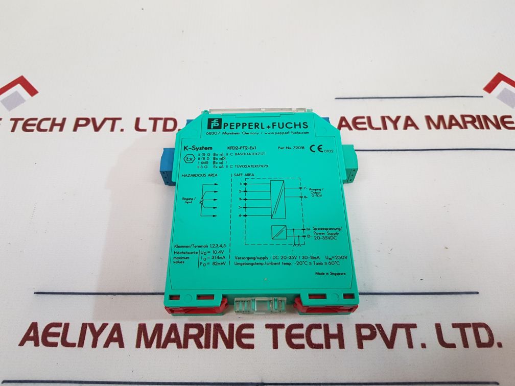 Pepperl+Fuchs K-system Kfd2-pt2-ex1 Potentiometer Converter 72018